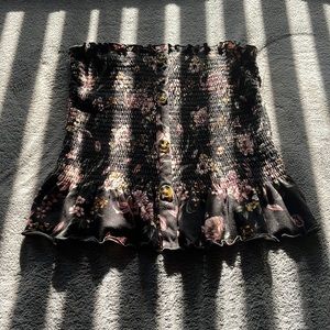Justify strapless shirt